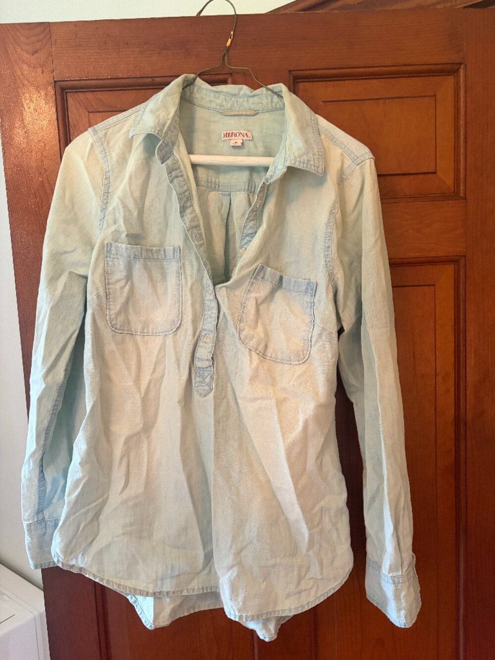Long Sleeve Jean shirt